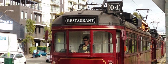 The Colonial Tramcar Restaurant is one of Melbourne.