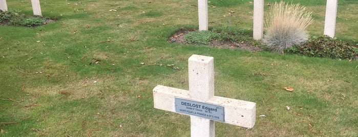 Lijssenthoek Military Cemetery is one of Belgium / World Heritage Sites.