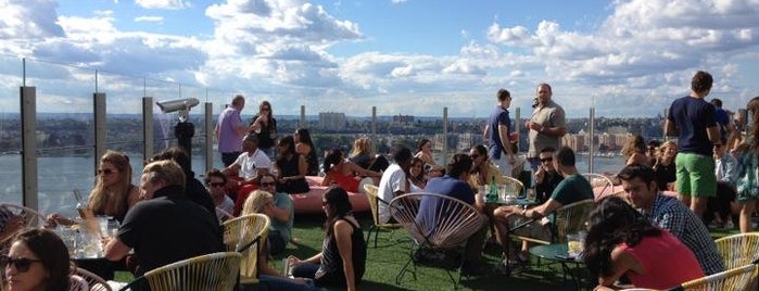 Le Bain is one of America's Ultimate Rooftop Bars.