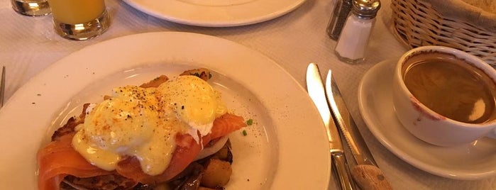 Balthazar is one of America's 50 Best Eggs Benedict Dishes.