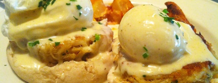 Old Ebbitt Grill is one of D.C.'s Best Eggs Benedict Dishes.