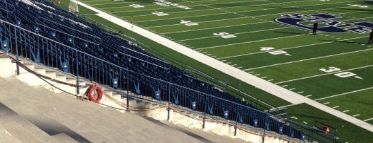 Merlin Olsen Field at Maverik Stadium is one of NCAA Division I FBS Football Stadiums.