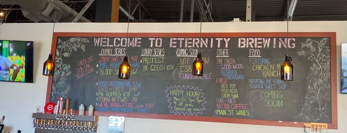 Eternity Brewing Company is one of Michigan Breweries.
