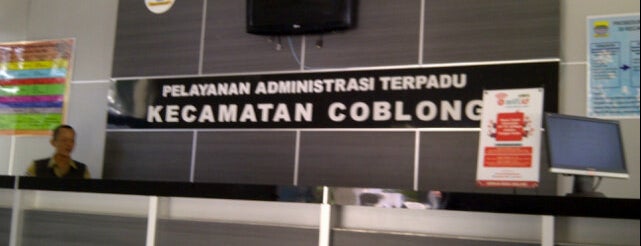 Kantor Kecamatan Coblong is one of Kantor Pemerintah Kota Bandung.