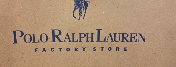 Polo Ralph Lauren Factory Store is one of All-time favorites in United States.