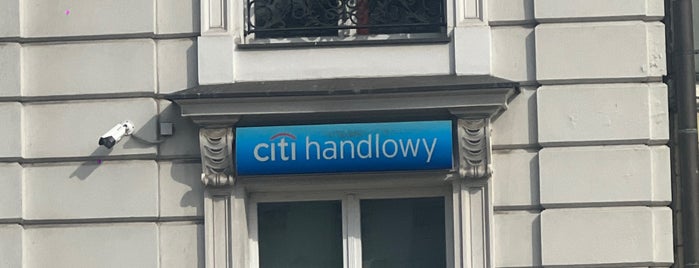 Citi Handlowy is one of Miejsca stałego przebywania.