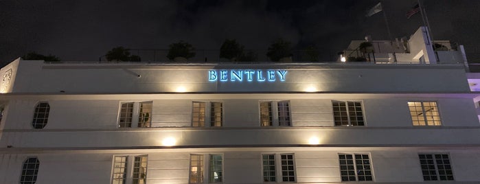 Bentley Hotel South Beach is one of Lugares favoritos de 💋Meekrz💋.