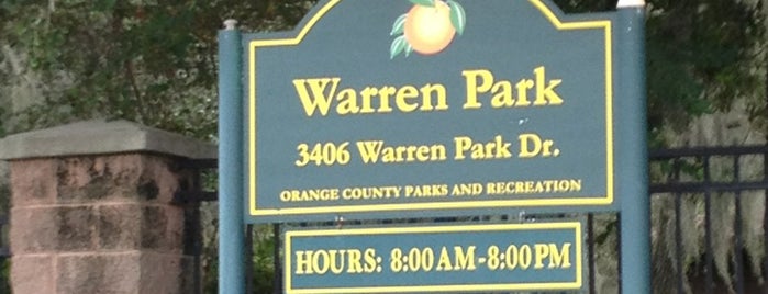 Warren Park is one of Robert'in Beğendiği Mekanlar.