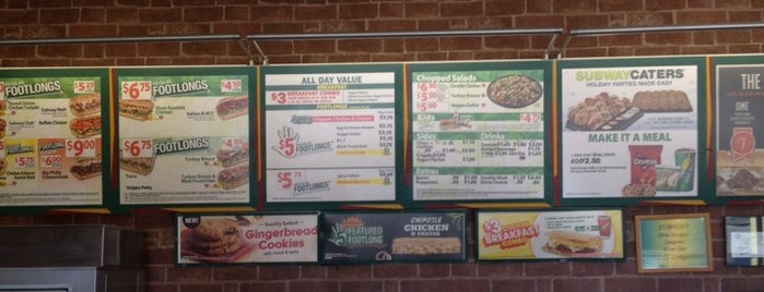 Subway is one of Around Towne.