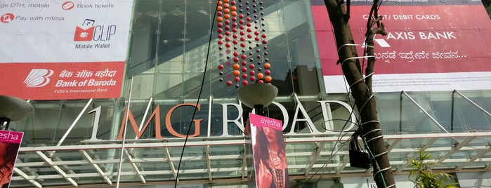 1 MG Road is one of Places to go..