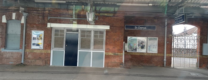 St Denys Railway Station (SDN) is one of My Rail Stations.