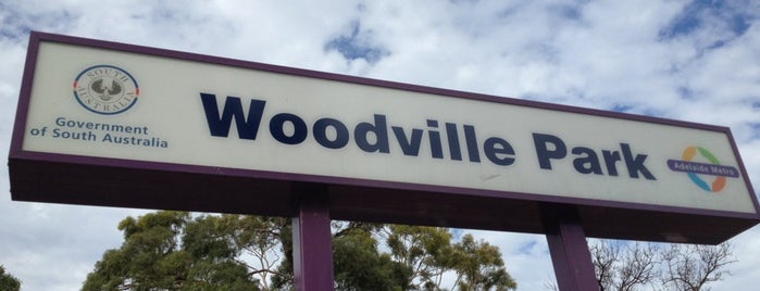 Woodville Park Railway Station is one of Outer Harbour Train Line.