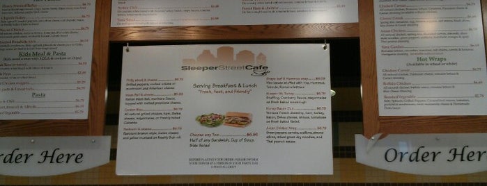 Sleeper Street Cafe is one of Must-visit Food in Boston.