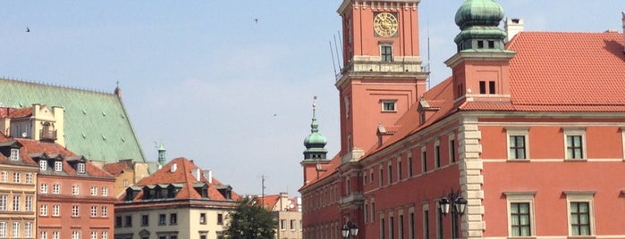 The Royal Castle is one of Warsaw.