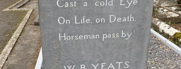 Yeats' Gravesite is one of In Dublin's Fair City (& Beyond).