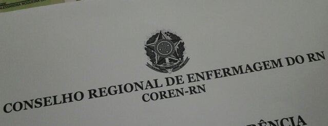 Conselho Regional de Enfermagem do Rio Grande do Norte (COREN-RN) is one of Natal.