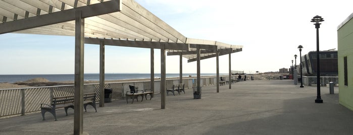 Rockaway Beach is one of seen onscreen.