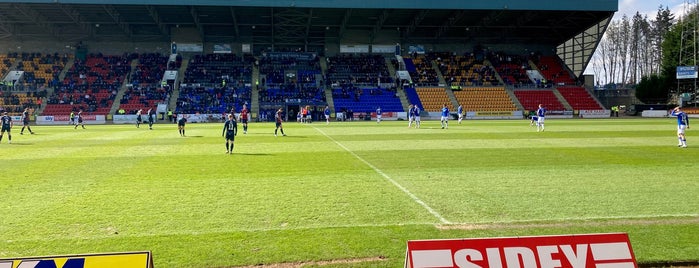 McDiarmid Park is one of Great Britain Football Stadiums.