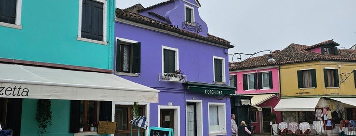 Burano Island is one of Venice.