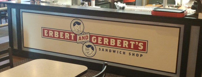 Erbert  & Gerbert's is one of Erbert and Gerbert's Sandwich Shops.