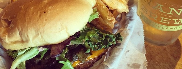 Nano Brew Cleveland is one of Cleveland Burgers To Try.