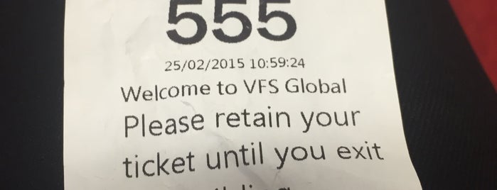 VFS Global Joint Visa Application Centre is one of London.