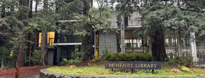 McHenry Library is one of Santa Cruz area.