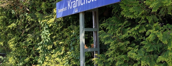 Bahnhof Darmstadt-Kranichstein is one of Bahnhöfe BM Darmstadt.