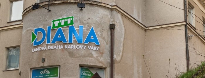 Lanová dráha na Dianu is one of Karlovy Vary.