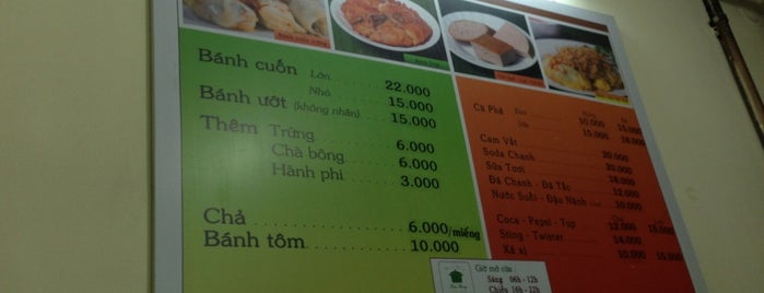 Bánh Cuốn Thiên Hương is one of My feeling ~.