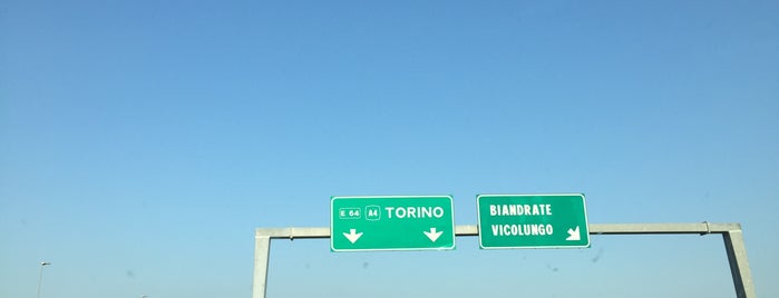 A4 - Biandrate-Vicolungo is one of A4 Autostrada Torino - Trieste.