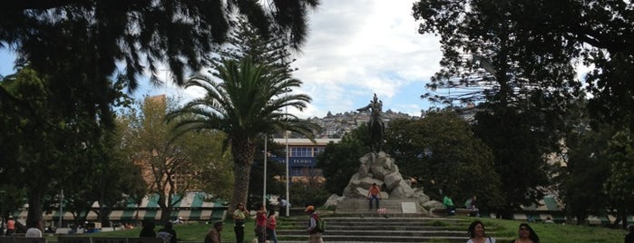 Plaza O'Higgins is one of CHILE.