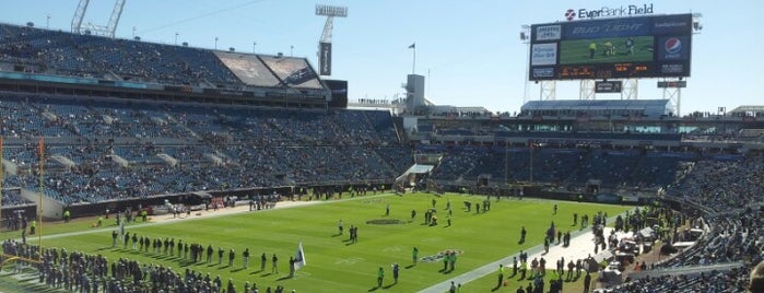 EverBank Stadium is one of My Florida Sports Spots <3.