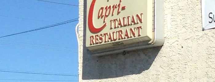 The Capri is one of Old Los Angeles Restaurants Part 1.