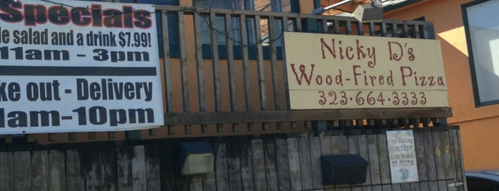 Nicky D's Wood-Fired Pizza Silver Lake is one of jacque 님이 저장한 장소.