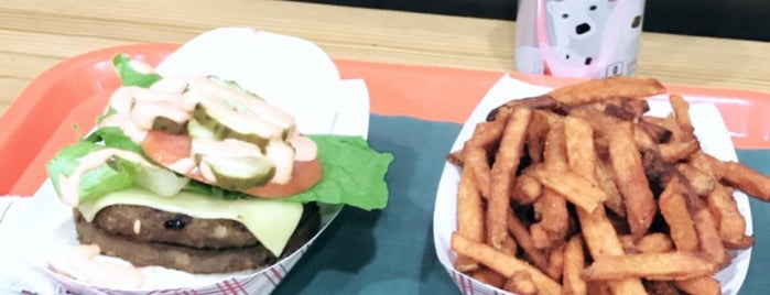 V Burger is one of Veggie/Vegan Heaven.