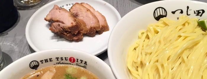 The Tsujita Artisan Noodle is one of Happy Hour.