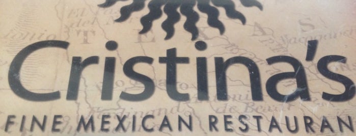 Cristina's Fine Mexican Restaurant is one of Lugares favoritos de Mike.