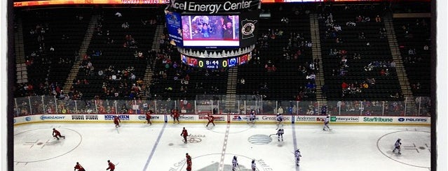 Xcel Energy Center is one of Sporting Venues To Visit....