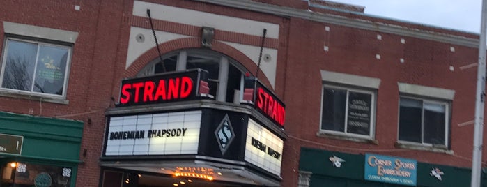 The Strand Theater is one of Worchester MA.