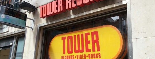 Tower Records is one of இTwo tickets to Dublinஇ.