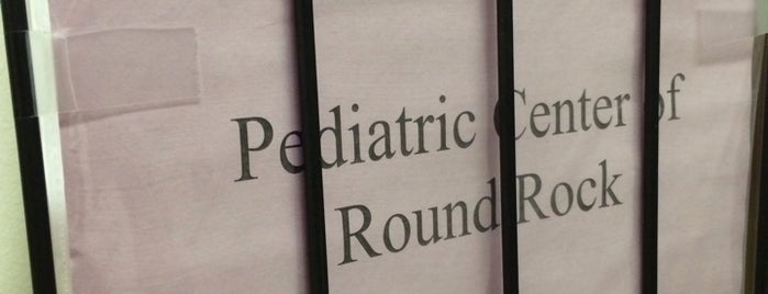 Pediatric Center Of Round Rock is one of Jim : понравившиеся места.