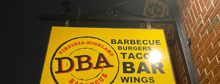 D.B.A. Barbecue is one of Need to Eat Atlanta.