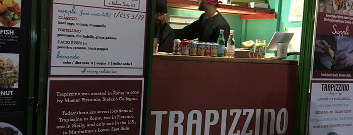 Trapizzino is one of Italian.