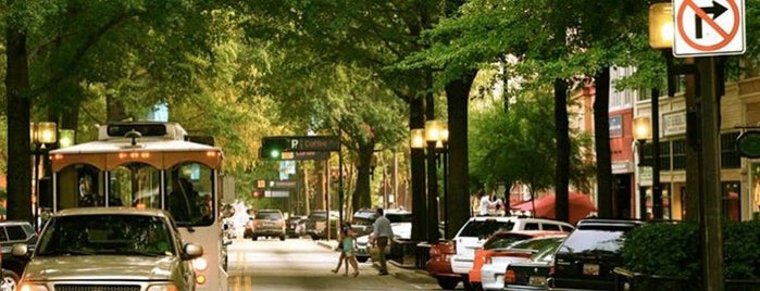 Free Main Street Trolley is one of Greenville, SC #4sqCities.