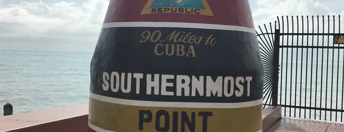 Southernmost Point Buoy is one of Lugares favoritos de Nayane.