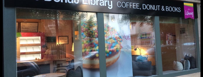 The Donut Library is one of Édes Bp..