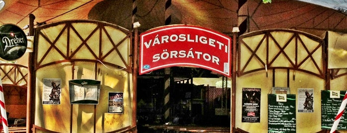 Városligeti Sörsátor is one of Hot Spots@Budapest.