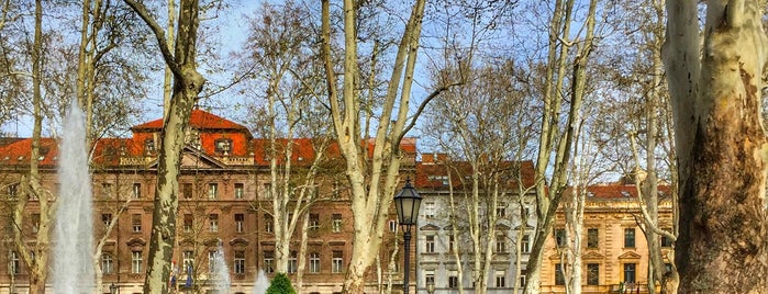 Zrinjevac is one of Lieux qui ont plu à Bogdan.