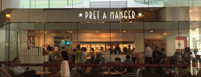 Pret A Manger is one of Gluten-free: Hong Kong.